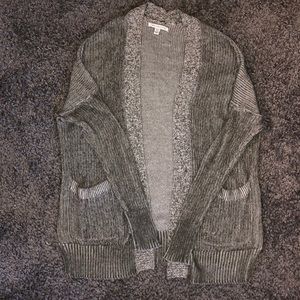 Gray cardigan from American eagle